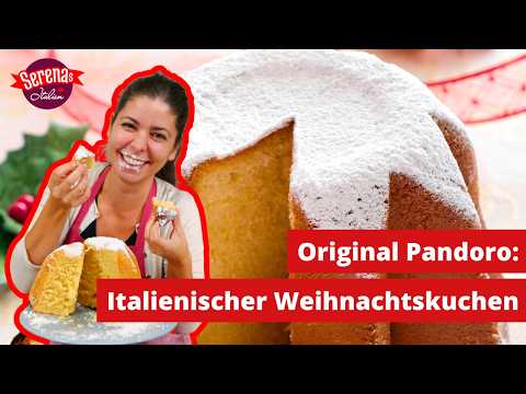Original Pandoro – fluffiger Weihnachtskuchen aus Italien selber backen 🎄✨ | So isst Italien Rezept