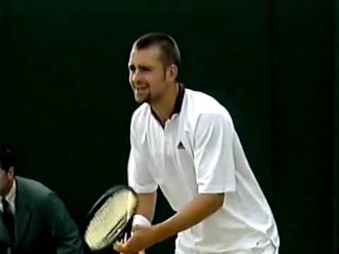 Tennis: ITF Wimbledon 2001 2. Runde Kiefer-Pless