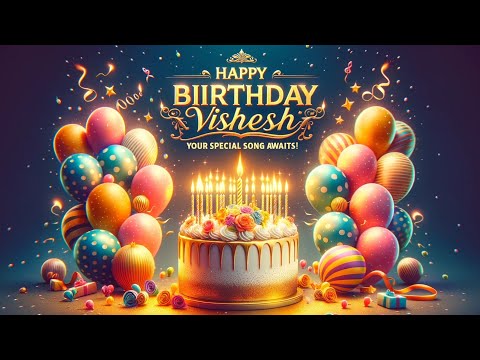 Wish You Happy Happy Birthday Vishesh birthday 🎉 Happy Birthday Vishesh 🎁