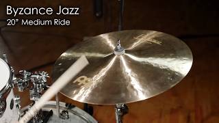 Video thumbnail for Meinl Cymbals B20JMR Byzance 20" Jazz Medium Ride Cymbal by MEINL Cymbals - Official Product Videos