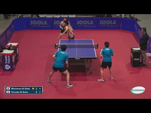 2017 US Open - Arinobu & Baba vs Morimoto & Shoji - Mixed Doubles Final (Highlights)