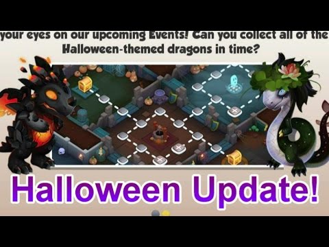 NEW HALLOWEEN UPDATE + EVENT! New Dragons! - Dragon Mania Legends #297