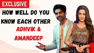 How well do you know each other ft. Teri Meri Ikk Jindri’s Amandeep Sidhu and Adhvik Mahajan video