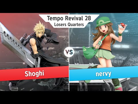 Tempo Revival 28 - Shoghi (Cloud, Ike) Vs. nervy (Pkmn Trainer) - Losers Quarters - Smash Ultimate