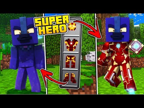 HOW TO BECOME SUPER HERO IN MINECRAFT! (Crazy Minecraft)