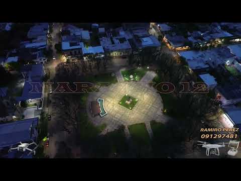 VIDEO DRON MINI 3 SOBREVUELO AL ATARDECER DE LA CIUDAD DE NUEVA HELVECIA EN COLONIA. OCT 2026.