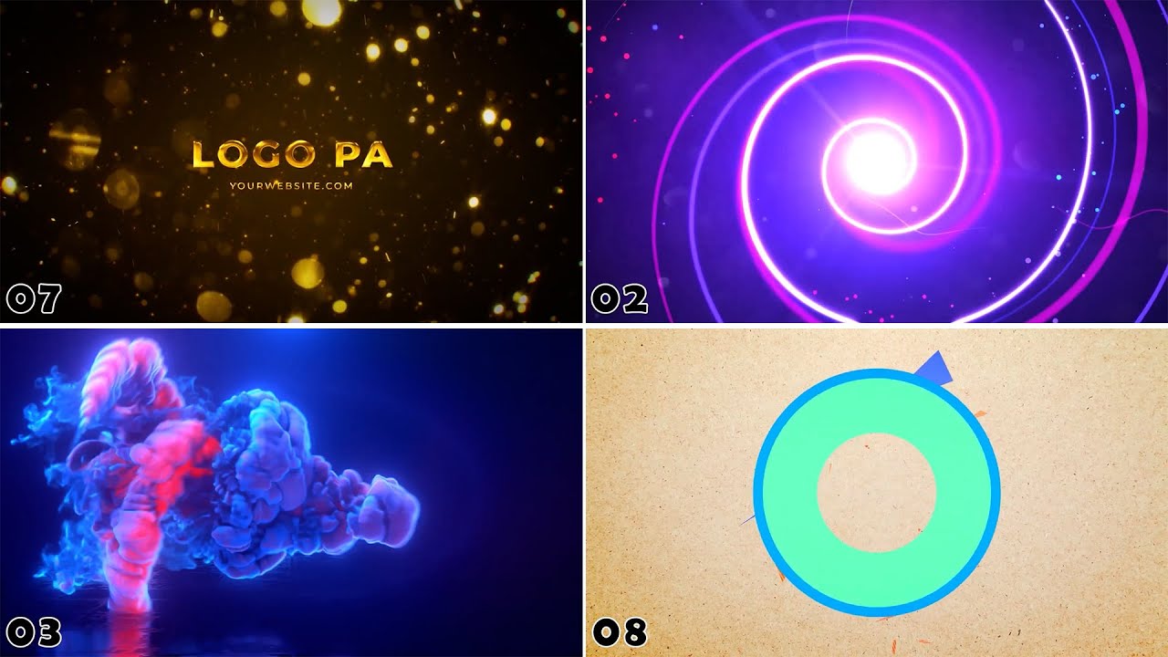 10 Premiere Pro Intro Logo Animation Templates
