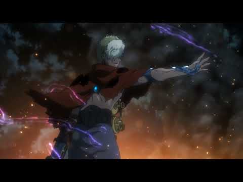 Kabaneri of the Iron Fortress Episode 12 - Kokujou crash scene