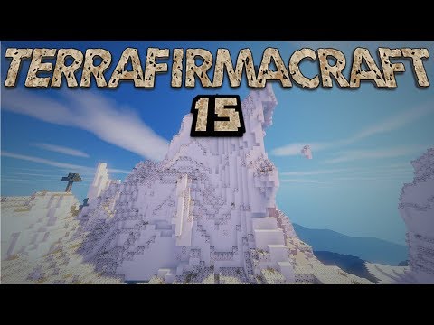 Minecraft | Let's Play TerraFirmaCraft (TechnoFirma) #15: Kaolinite Cliffs of Myth