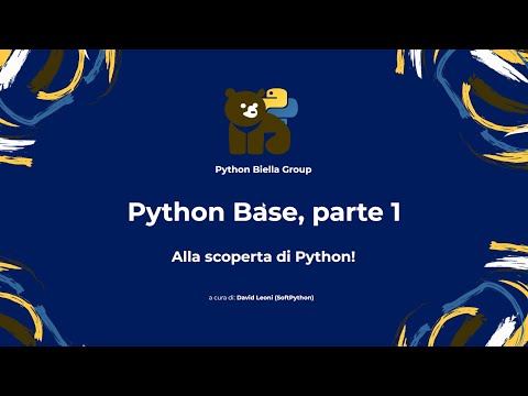 Python Base 01 - Concetti di base e tipi primitivi