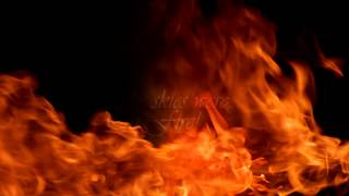 Text in Fire effect made with Action Essentials 2 & Adobe CS6