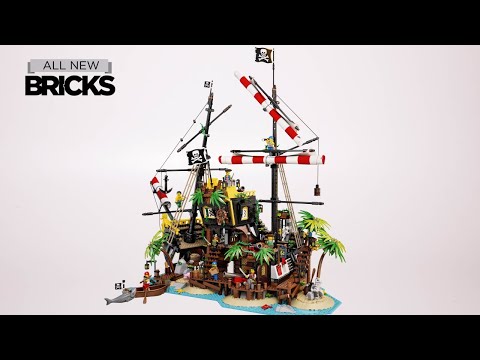 Vidéo LEGO Ideas 21322 : Les pirates de la baie de Barracuda
