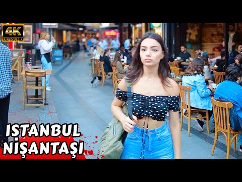 🇹🇷Nisantasi Luxury Shopping District Istambul 2023 Turquia Passeio a pé Guia turístico 4k