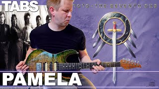 Toto - Pamela | Guitar cover WITH TABS |