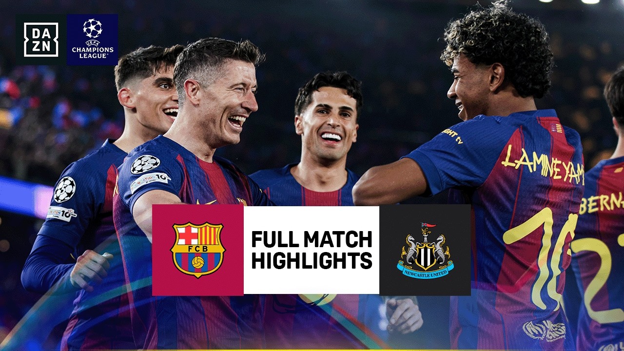 FC Barcelona vs Newcastle United | UEFA Champions League Highlights | Round of 16 | 2025-2026
