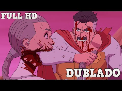 Invencível e Omni-Man vs Viltrumitas | DUBLADO FULL HD | INVENCÍVEL 2 Ep: 4 | PT-BR