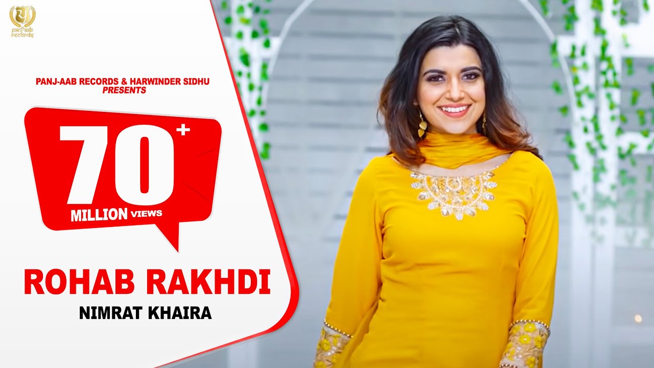 Rohab Rakhdi Lyrics  | Punjabi | Nimrat Khaira | Preet Hundal