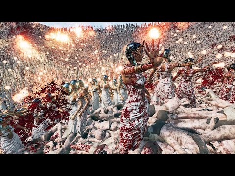 10M ZOMBIES vs 1K CLEOPATRA | 3 hours of BATTLE in 13 minutes Ultimate Epic Battle Simulator 2|UEBS2