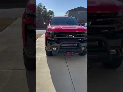 Rough Country LED Bull Bar on Silverado | Tag VS No Tag!