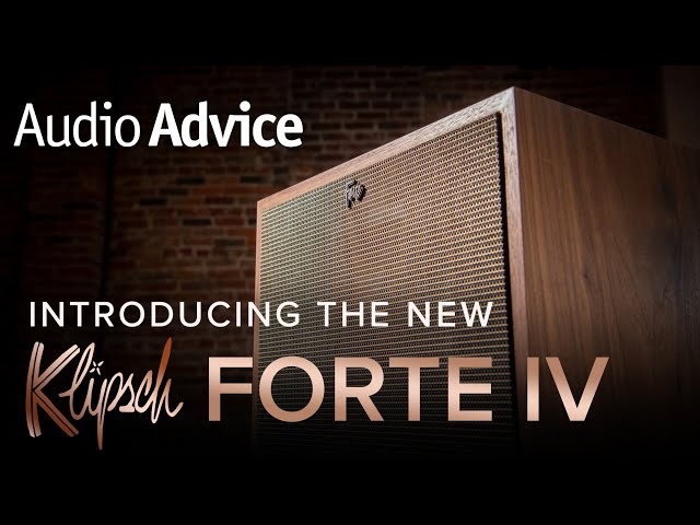 Video of Klipsch Forte IV