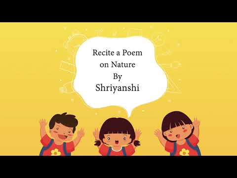 Recite a Poem on Nature