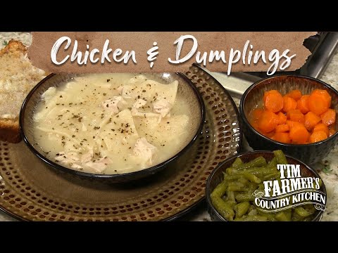Chicken & Dumplings | Made from Scratch!