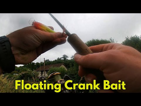 Surface Crank Bait Fishing for Pike - First Time!