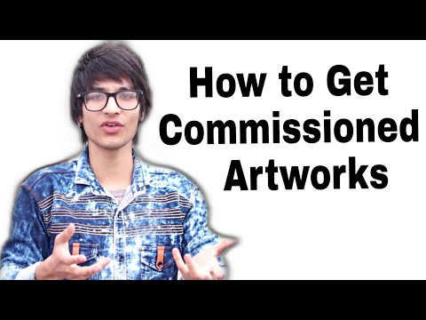 How to get Commissioned Artworks and Earn - YouTube