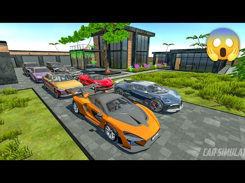 Car Simulator 2 - Shifting Cars to New City - Casa di Vetro - Bugatti Divo - Mclaren Senna - Ferrari