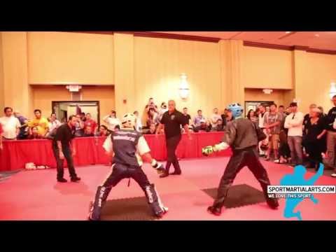 Jack Felton vs Jorge Morales - Men's Sparring - Diamond Nationals 2014
