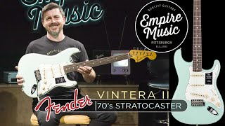 Video thumbnail for FIRTS LOOK - Fender Vintera II 70's Stratocaster - EMPIRE MUSIC by Empire Music