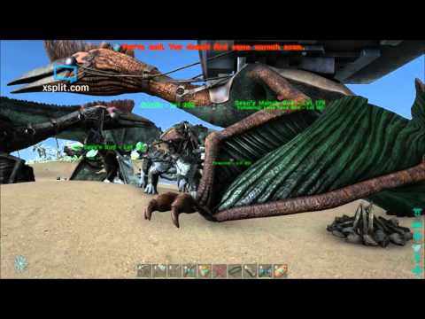 ARK: Survival Evolved breeding hatching and Raising 4 extremely high level Baby Quetzals