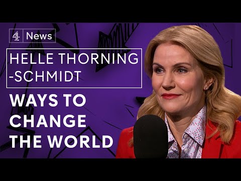 'I think we can save democracy' - Former Prime Minister of Denmark Helle Thorning-Schmidt