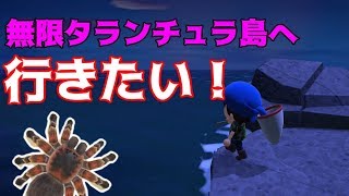【あつ森】天国or地獄？噂の無限タランチュラ島に行きたい！