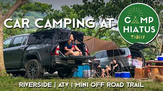 Back at Camp Hiatus! | Car Camping at a different spot | ATV & Off Road Trail