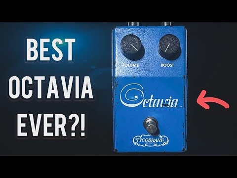 Vintage Tycobrahe Octavia Original 1970s Pedal Demo
