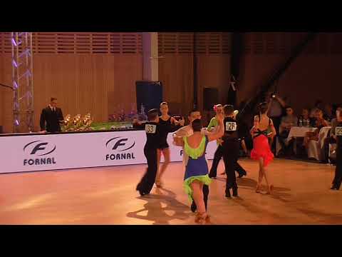 097 Maxim Tsepelev - Anna Skalková /MČR T10 2018/ Kojetín/ Junior I./ 1.kolo/ Samba