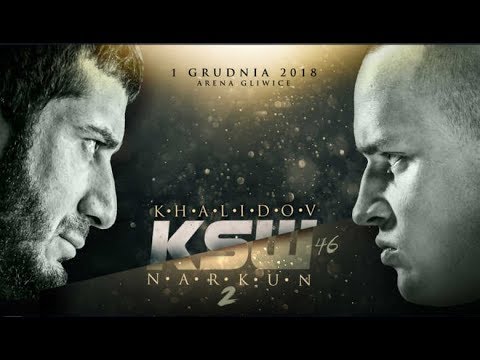 KSW 46 Live / Na żywo HD !!! Walka wieczoru Tomasz Narkun - Mamed Khalidov
