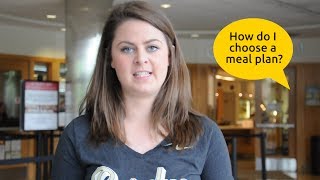 Boiler Buzz: How do I choose a meal plan