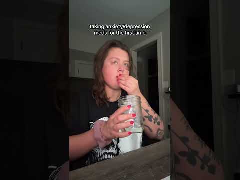 taking meds for my depression and anxiety for the first time