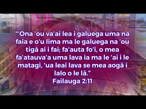 Faatauvaa mea uma o le ai ale matagi