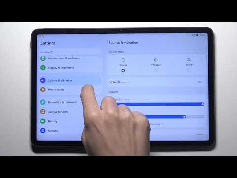 How to Enable / Disable Touch Sounds on HUAWEI MatePad 11 – Activate Click Sounds