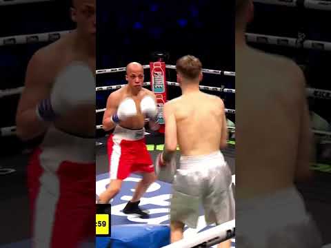 Little T vs Afghan Dan was CRAZY 😳 #misfitsboxing #boxing #highlights #bgmedia