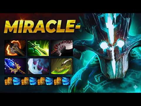 MIRACLE- JUGG vs ANTI-MAGE 🔥⚡ LATE GAME WAR!