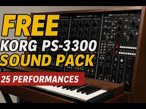 Discover the Power of the Korg PS-3300 – Free Patches & Sound Demos