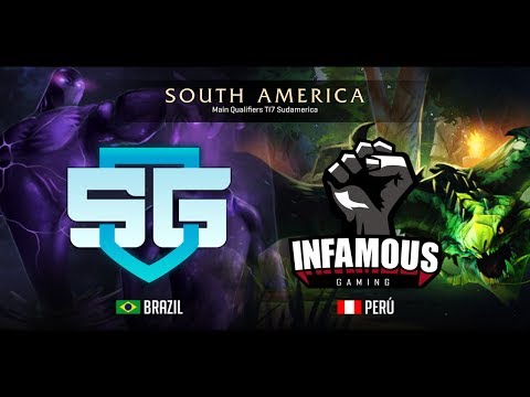 Infamous vs SG e-sports | Clasificatorias Regionales TI7 | Dota 2
