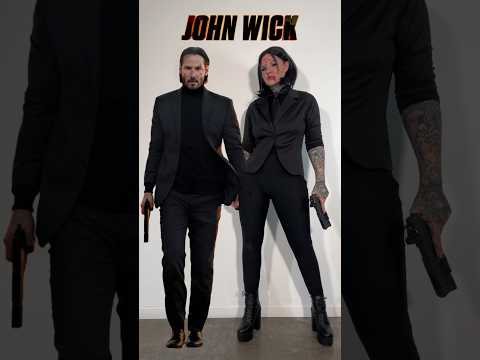 Y’all were so pressed about this one 😝 🎞️ #johnwick #keanureeves #johnwick4 #cosplay #shortsfeed