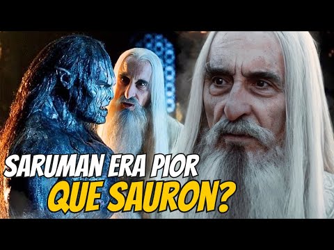 Was SARUMAN WORSE THAN SAURON? - The Lord of the Rings #lotr