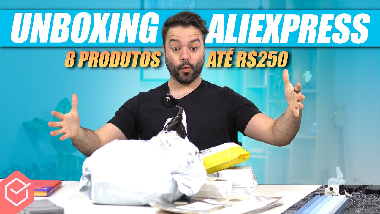 8 PRODUTOS DIFERENCIADOS e INCRÍVEIS que IMPORTEI da ALIEXPRESS até R$250!