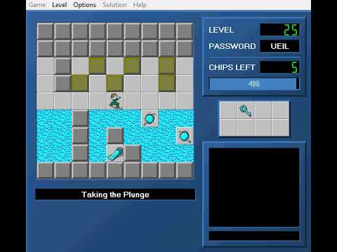 Let's Play Chip's Challenge (Walls of CCLP4): Episode 5 - Window of Inactivity